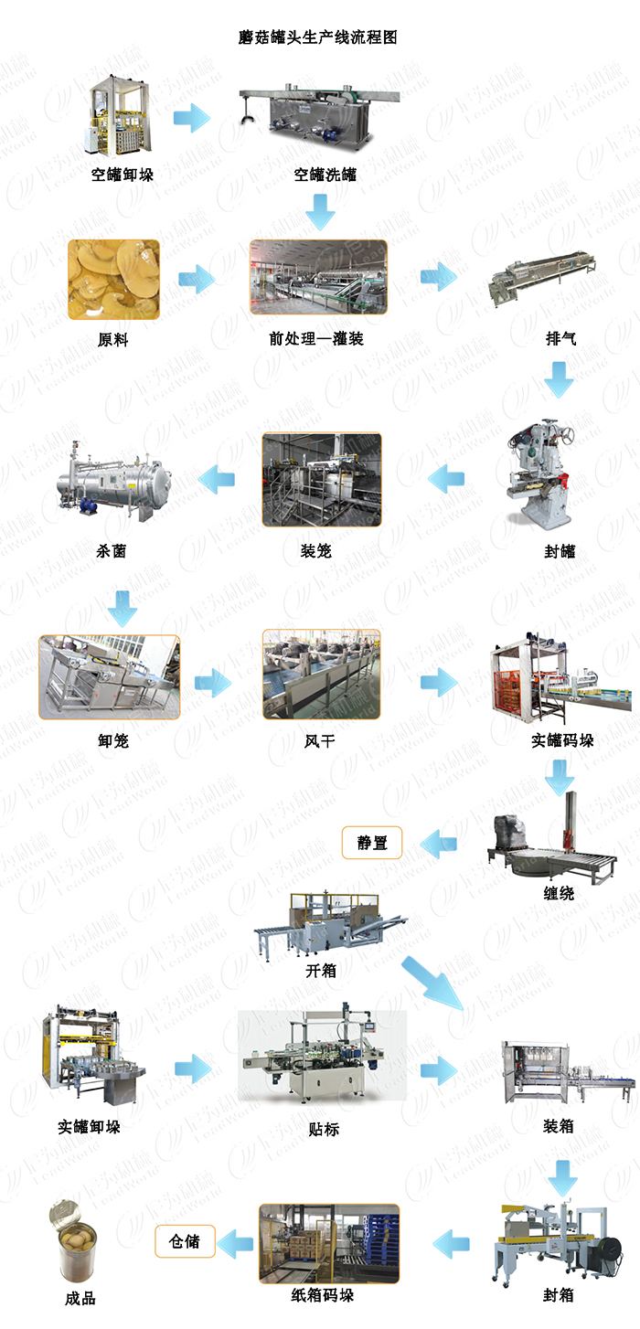 蘑菇罐頭生產線設備 蘑菇罐頭生產線設備
